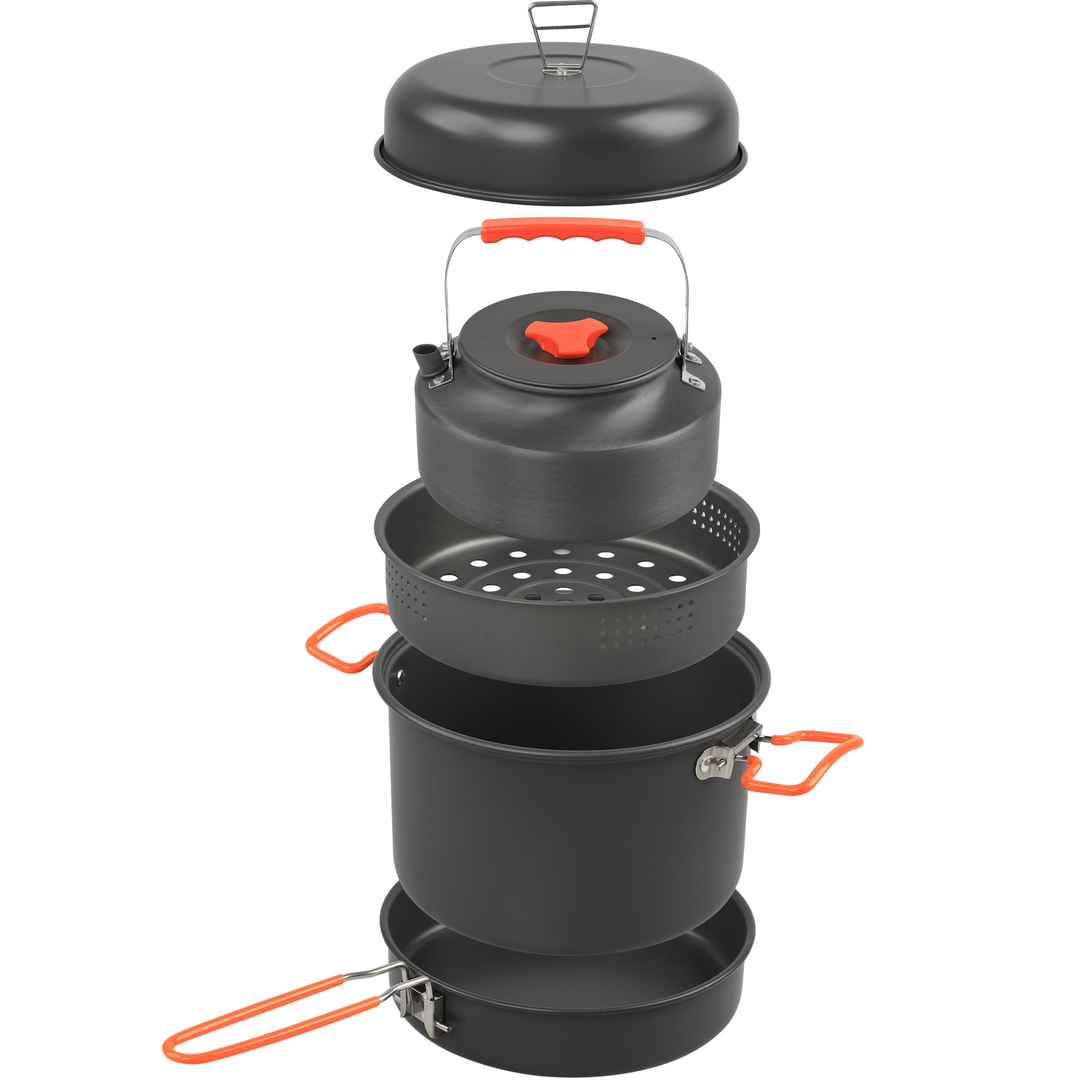 Camping Cooking Frying Pan - مجموعة أدوات طهي خارجية ، وعاء