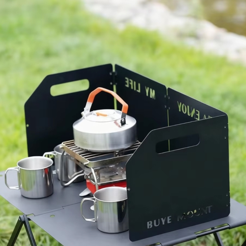 Camping No Cooking Meals - شاشة جانبية لطباخ المخيم للطهي في