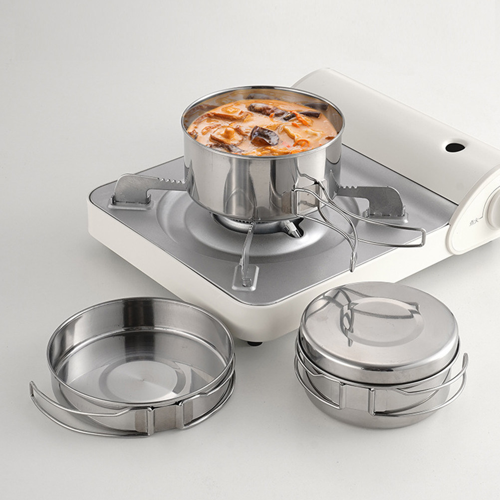 مجموعة أواني طهي خارجية من الف - مراجعة Camping Outdoor Cooking Set وسعره