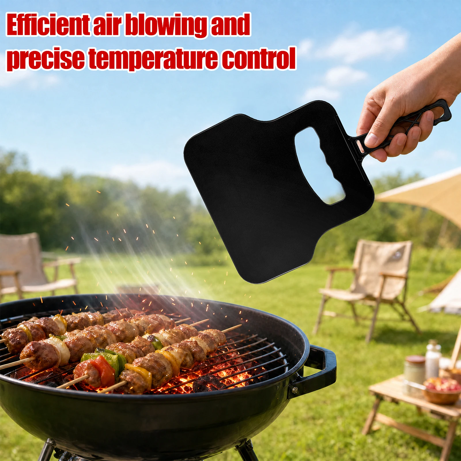 مولد رياح يدوي بلاستيكي، مروحة - مراجعة Camping Cooking Griddle وسعره