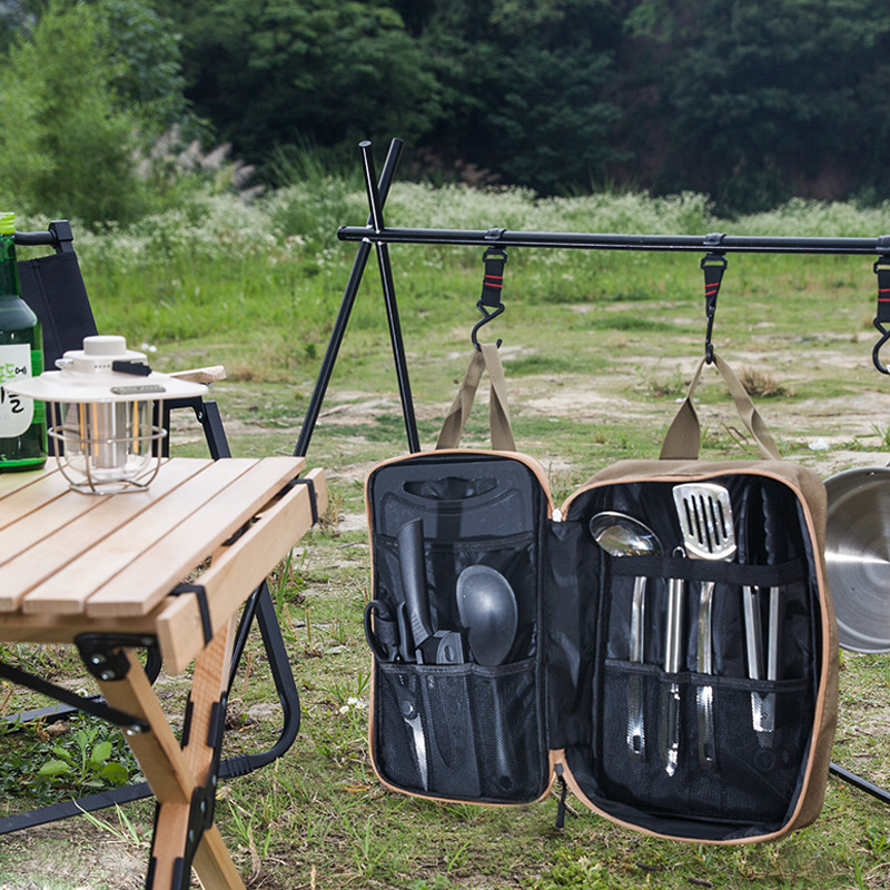 طقم أدوات طهي للتخييم مكون من  - مراجعة Camping Cooking Gadgets وسعره