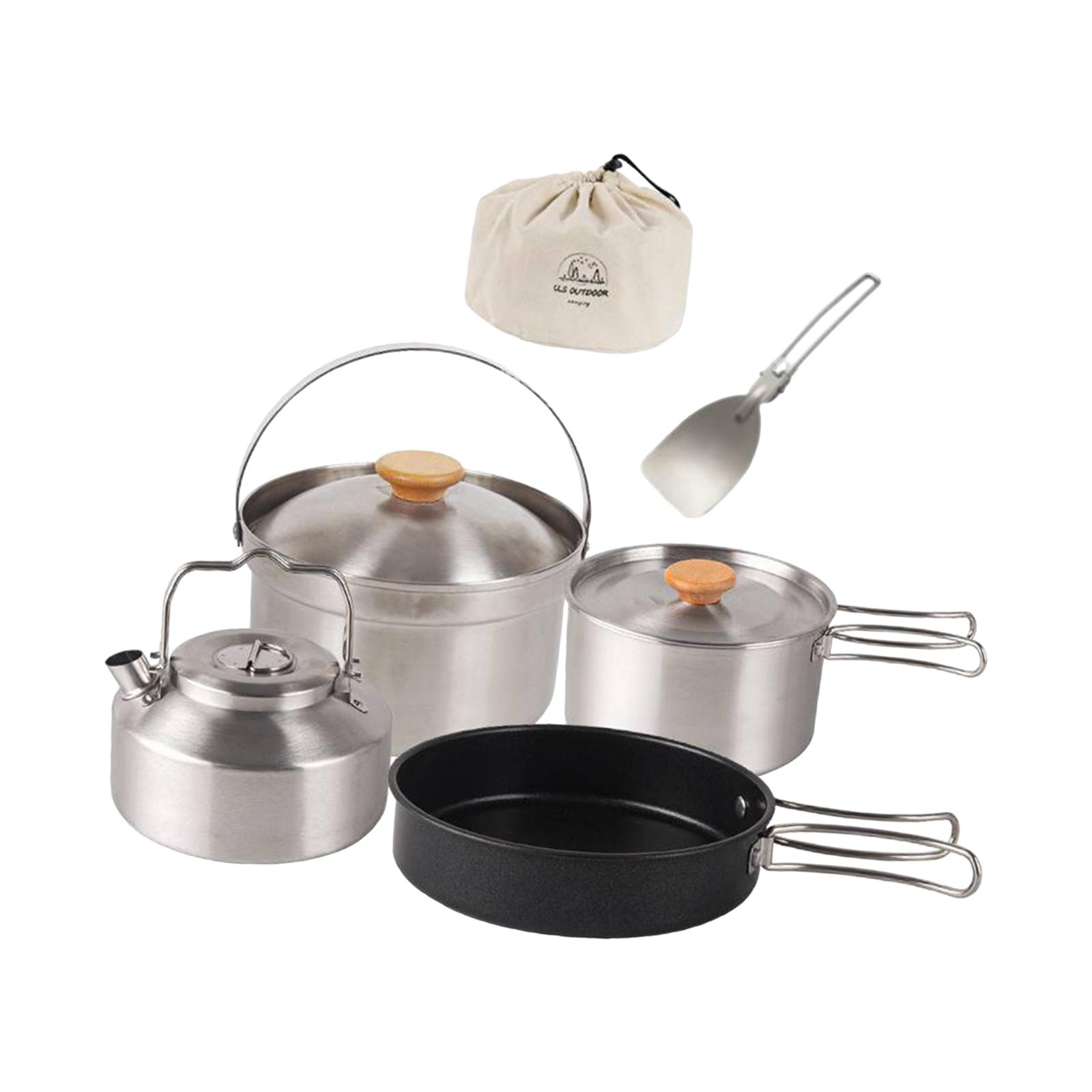 أدوات طهي للتخييم، مقلاة محمول - مراجعة Camping Cooking Frying Pan وسعره