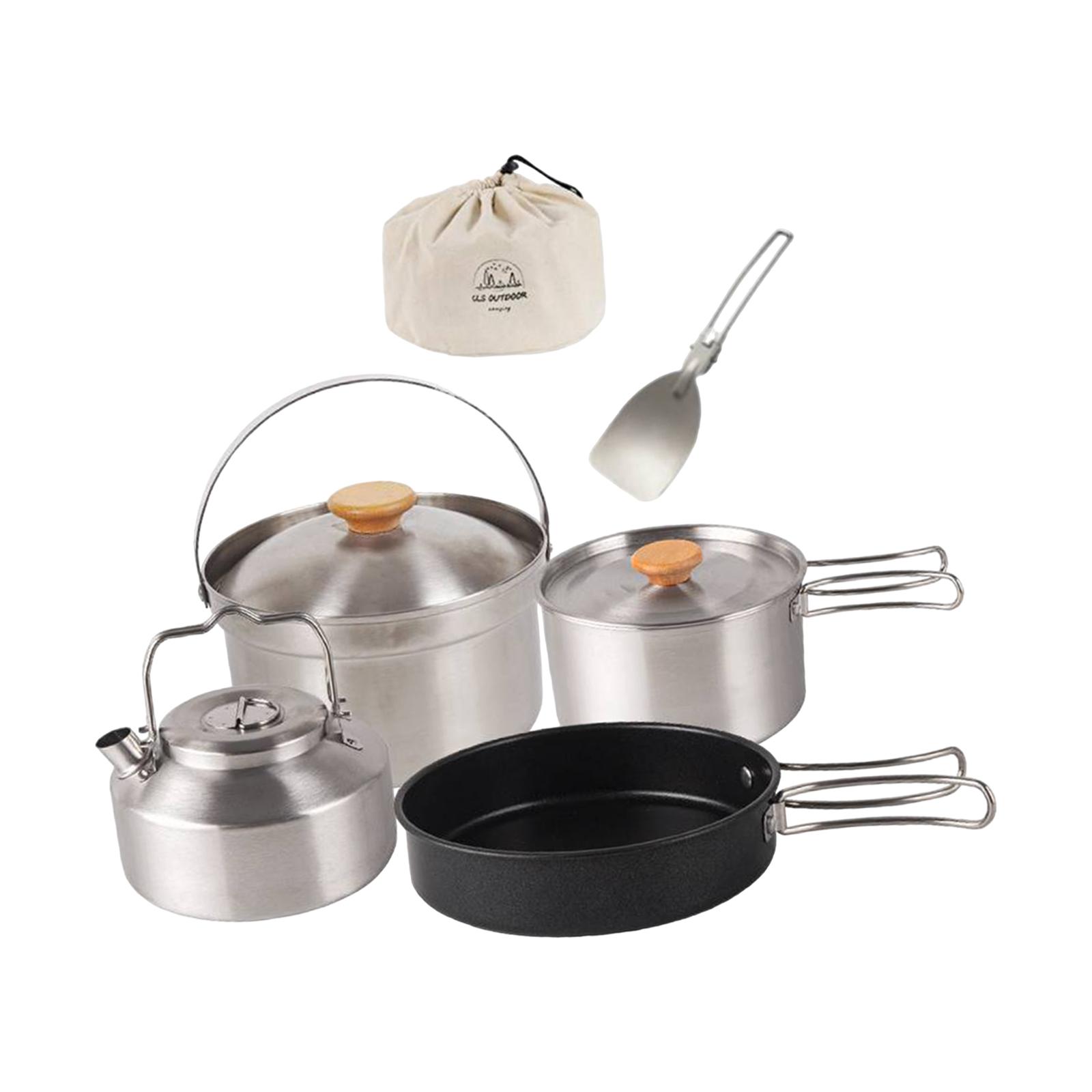 أدوات طهي للتخييم، مقلاة محمول - مراجعة Camping Cooking Frying Pan وسعره