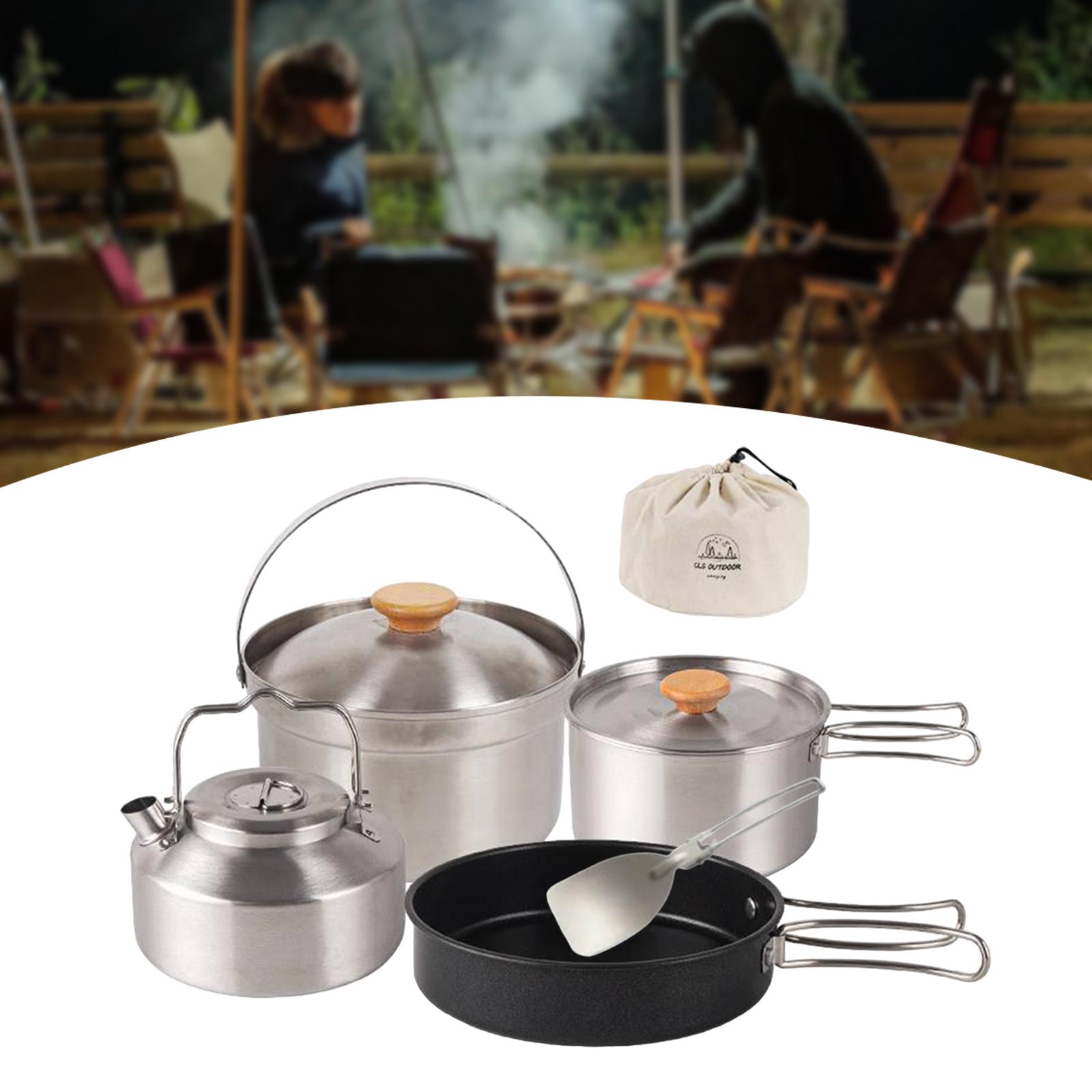 أدوات طهي للتخييم، مقلاة محمول - مراجعة Camping Cooking Frying Pan وسعره