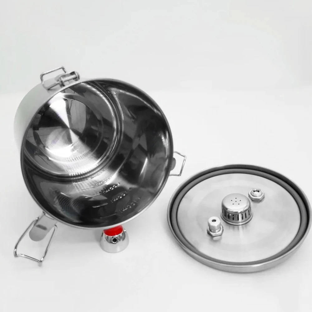 قدر ضغط صغير خفيف للغاية 304 م - مراجعة Camping Cooking Cylinder وسعره