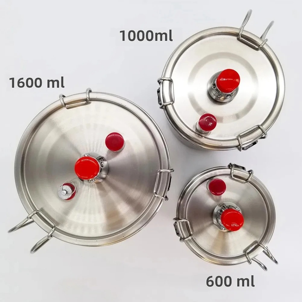 قدر ضغط صغير خفيف للغاية 304 م - مراجعة Camping Cooking Cylinder وسعره