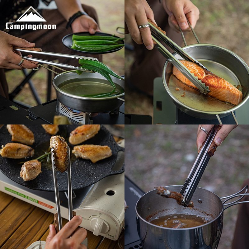 في الهواء الطلق التخييم أدوات  - مراجعة Camping Outdoor Cooking Set وسعره