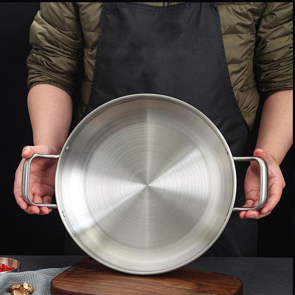 دائم شواء لوحة مقلاة وعاء للسل - مراجعة Camping Cooking Hot Plate وسعره