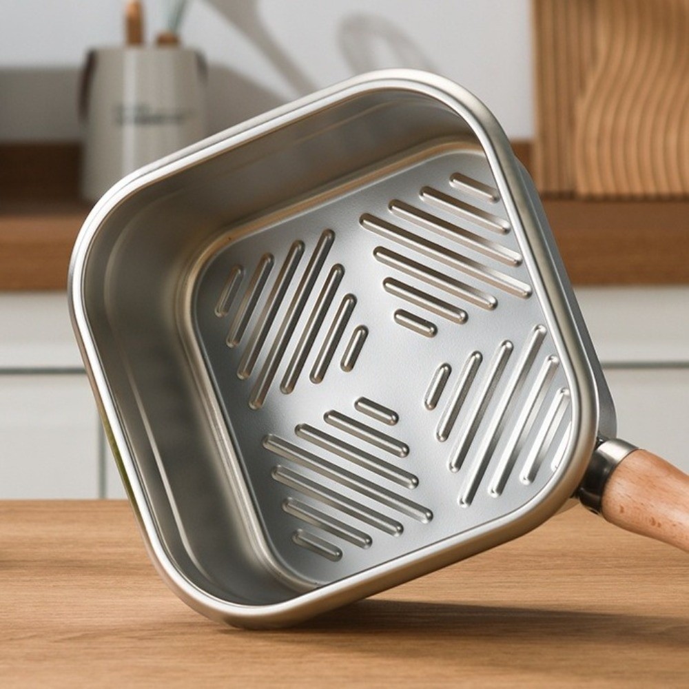 مقلاة محمولة من الفولاذ المقاو - مراجعة Camping Cooking Frying Pan وسعره