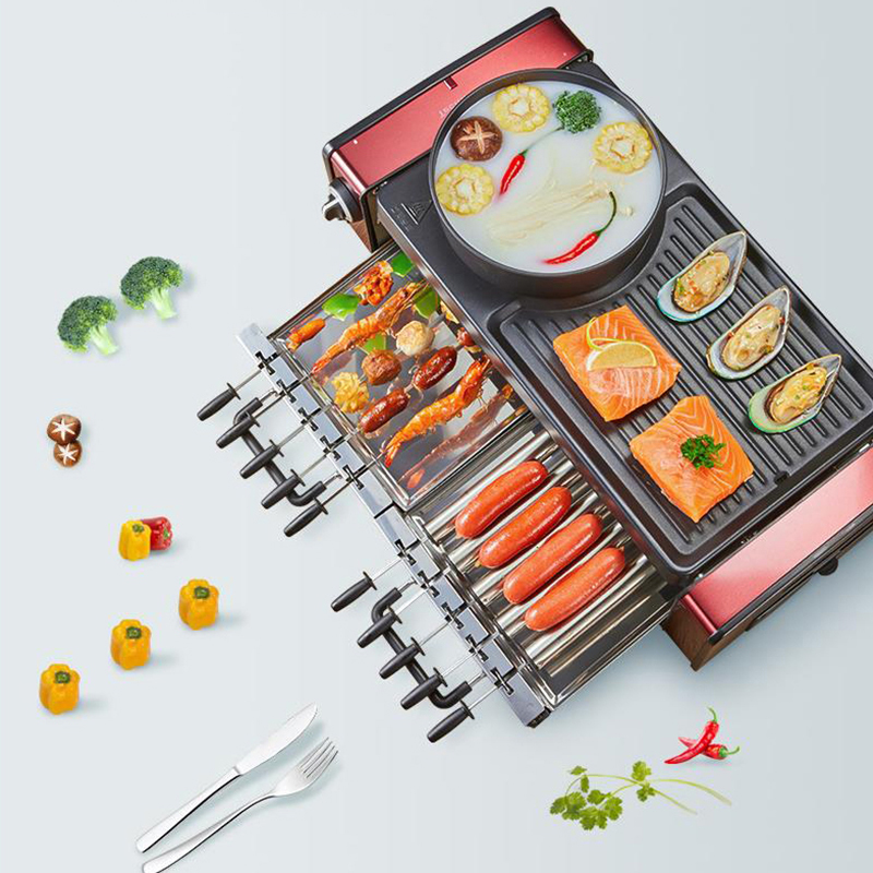 شواية كهربائية للتخييم، وعاء ت - مراجعة Camping Cooking Hot Plate وسعره