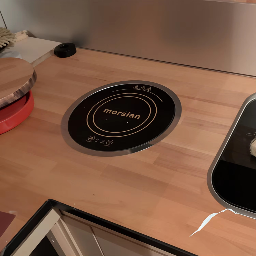 موقد حثي دائري مدمج بقوة 1200  - مراجعة Camping Cooking Hot Plate وسعره