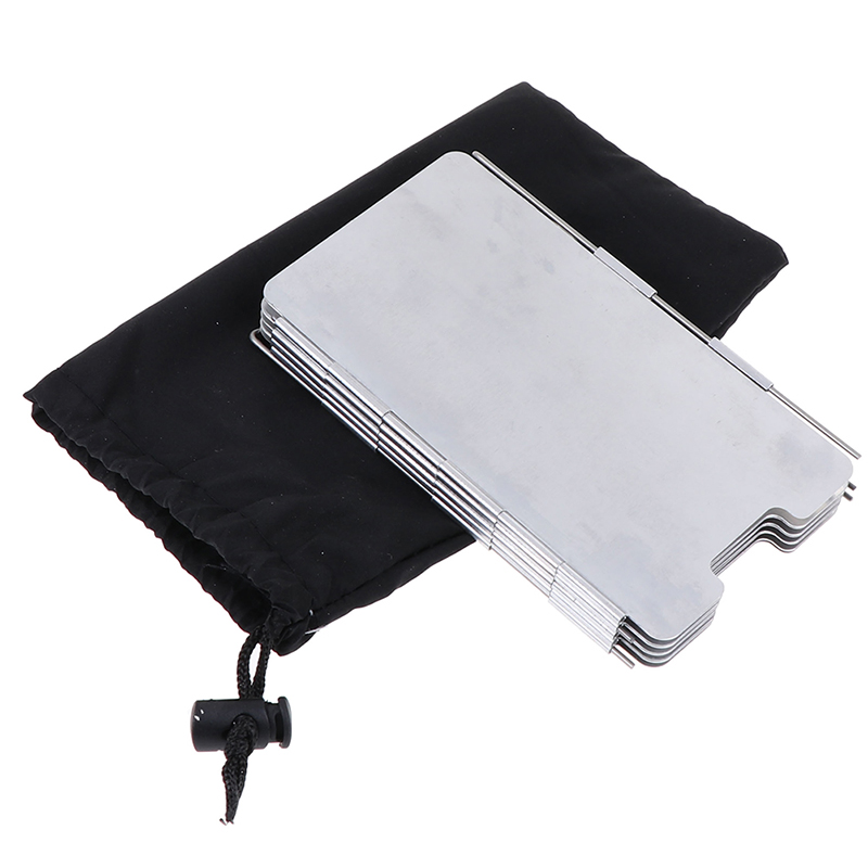 عرض ساخن: حاجز رياح قابل للطي  - مراجعة Camping Cooking Hot Plate وسعره