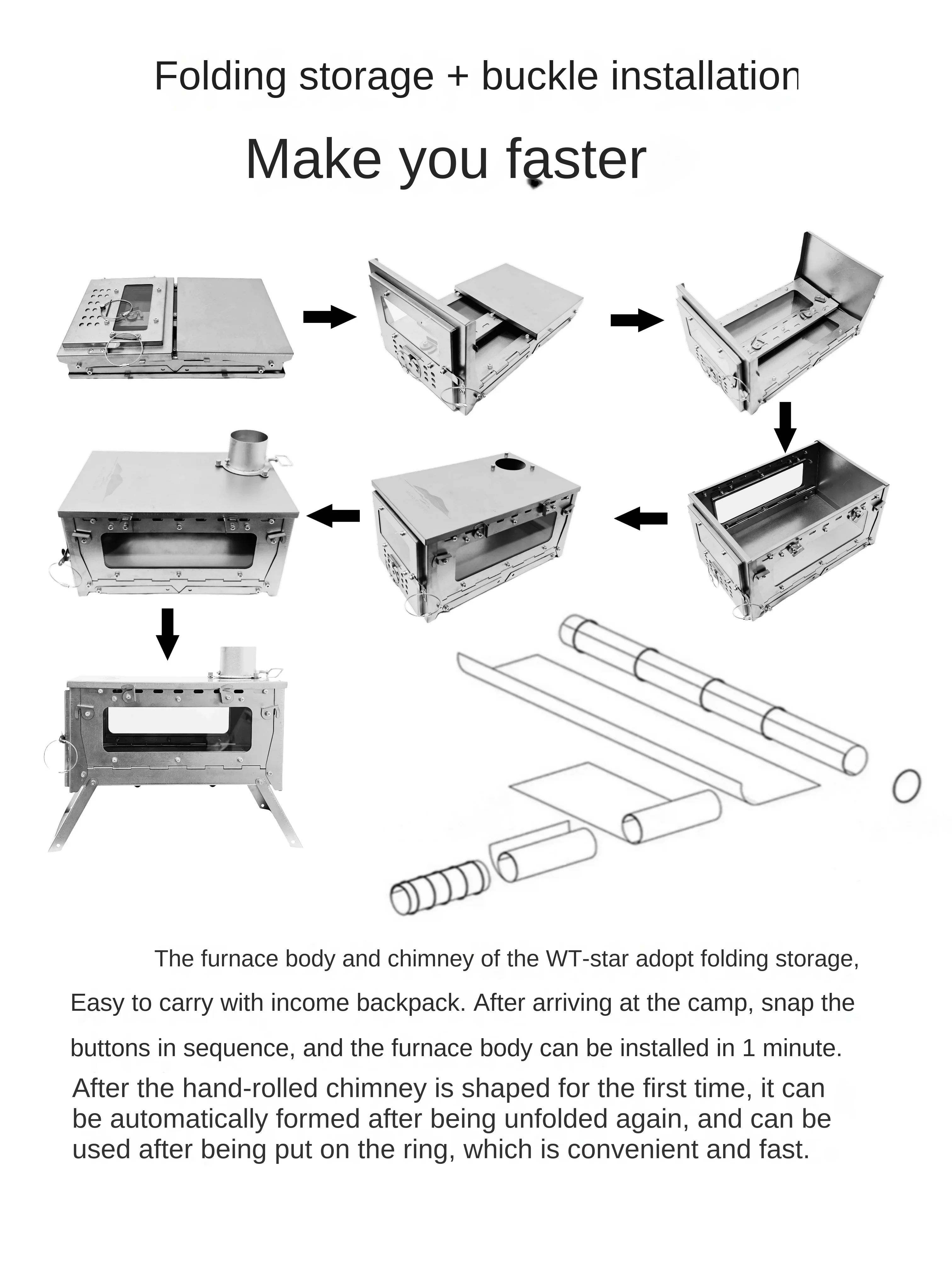 WT Star Ti سبائك التيتانيوم لل - مراجعة Camping Cooking Gazebo وسعره