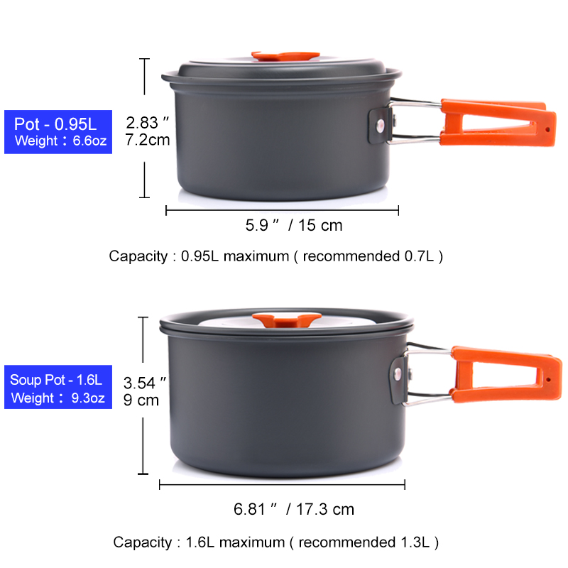 طقم أدوات طهي للتخييم في الهوا - مراجعة Camping Cooking Cylinder وسعره