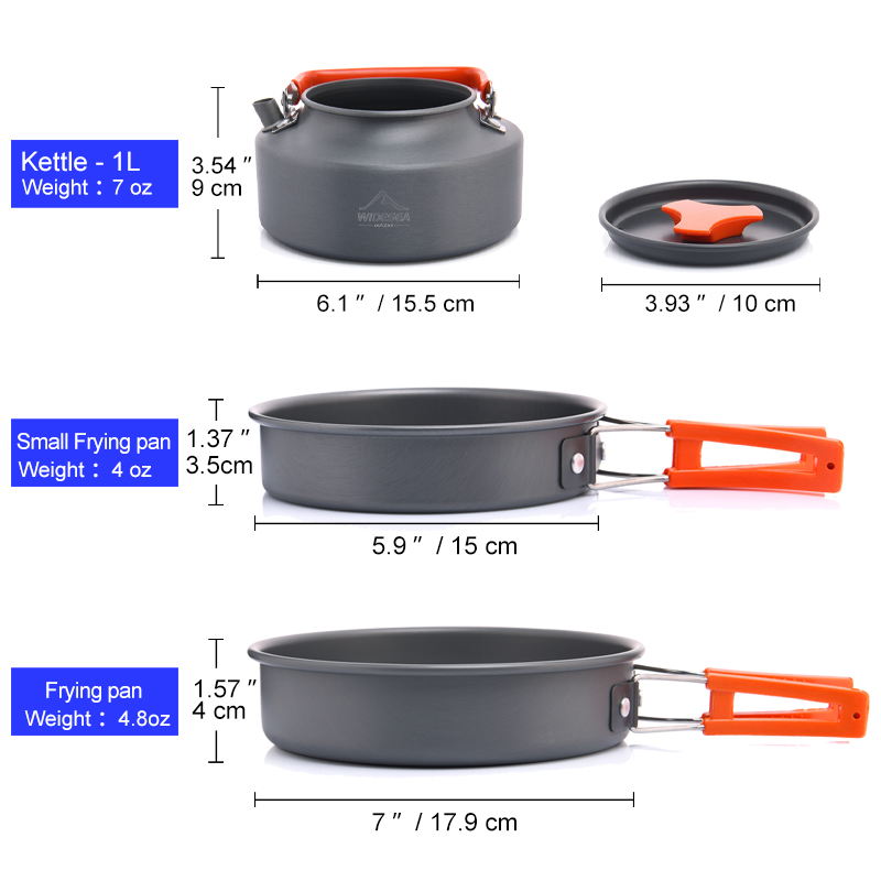 طقم أدوات طهي للتخييم في الهوا - مراجعة Camping Cooking Cylinder وسعره