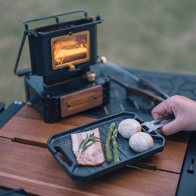 مقلاة شواء خارجية صغيرة من COO - مراجعة Camping Cooking Griddle وسعره