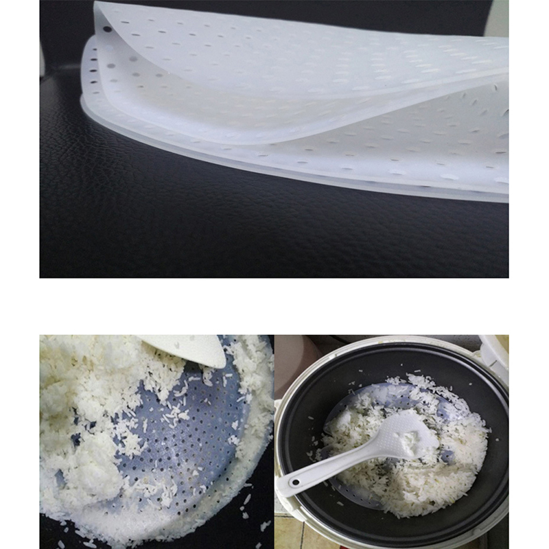 بساط بخار أرز مستدير أبيض ، ور - مراجعة Camping Cooking Mat وسعره