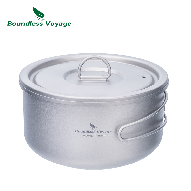 وعاء تخييم من التيتانيوم بدون  - مراجعة Camping Cooking Gadgets وسعره