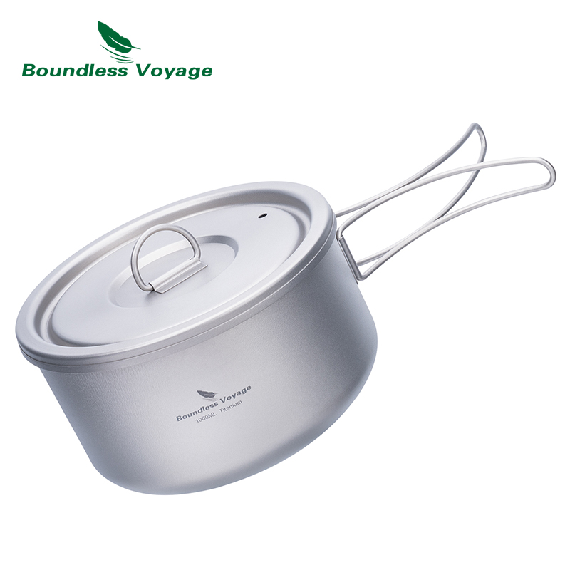 وعاء تخييم من التيتانيوم بدون  - مراجعة Camping Cooking Gadgets وسعره