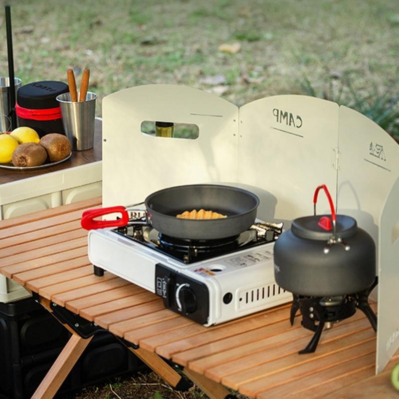شاشة جانبية لطباخ المخيم للطهي - مراجعة Camping No Cooking Meals وسعره