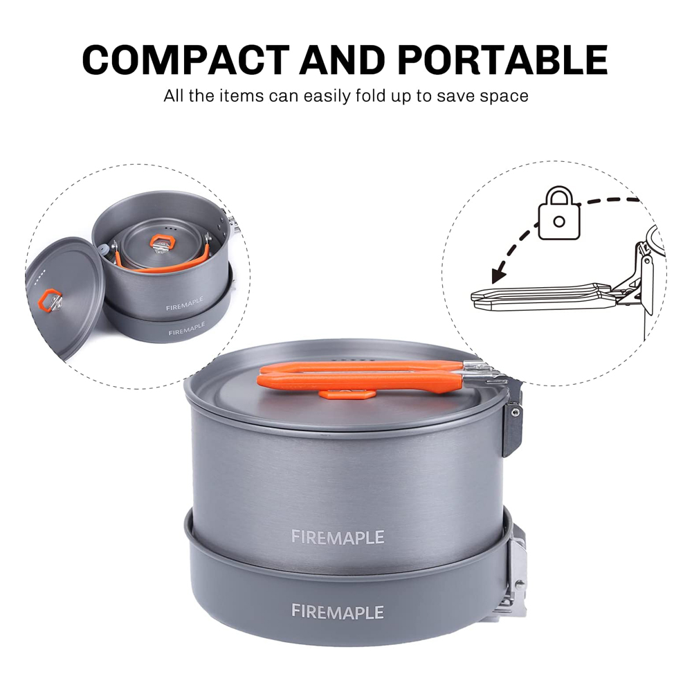 النار القيقب التخييم تجهيزات ا - مراجعة Camping Cooking Gadgets وسعره
