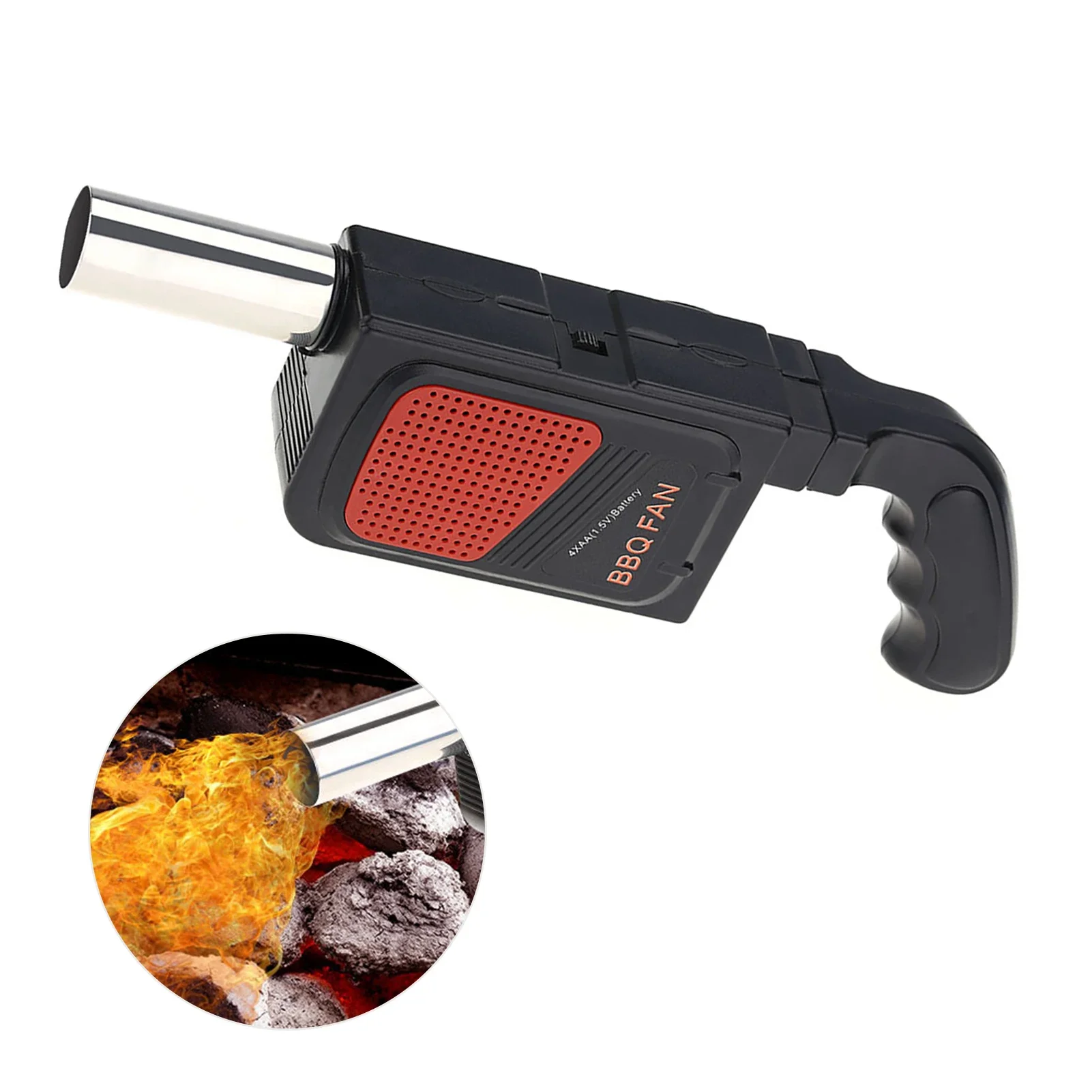 مروحة شواء كهربائية محمولة بال - مراجعة Camping Cooking Gadgets وسعره