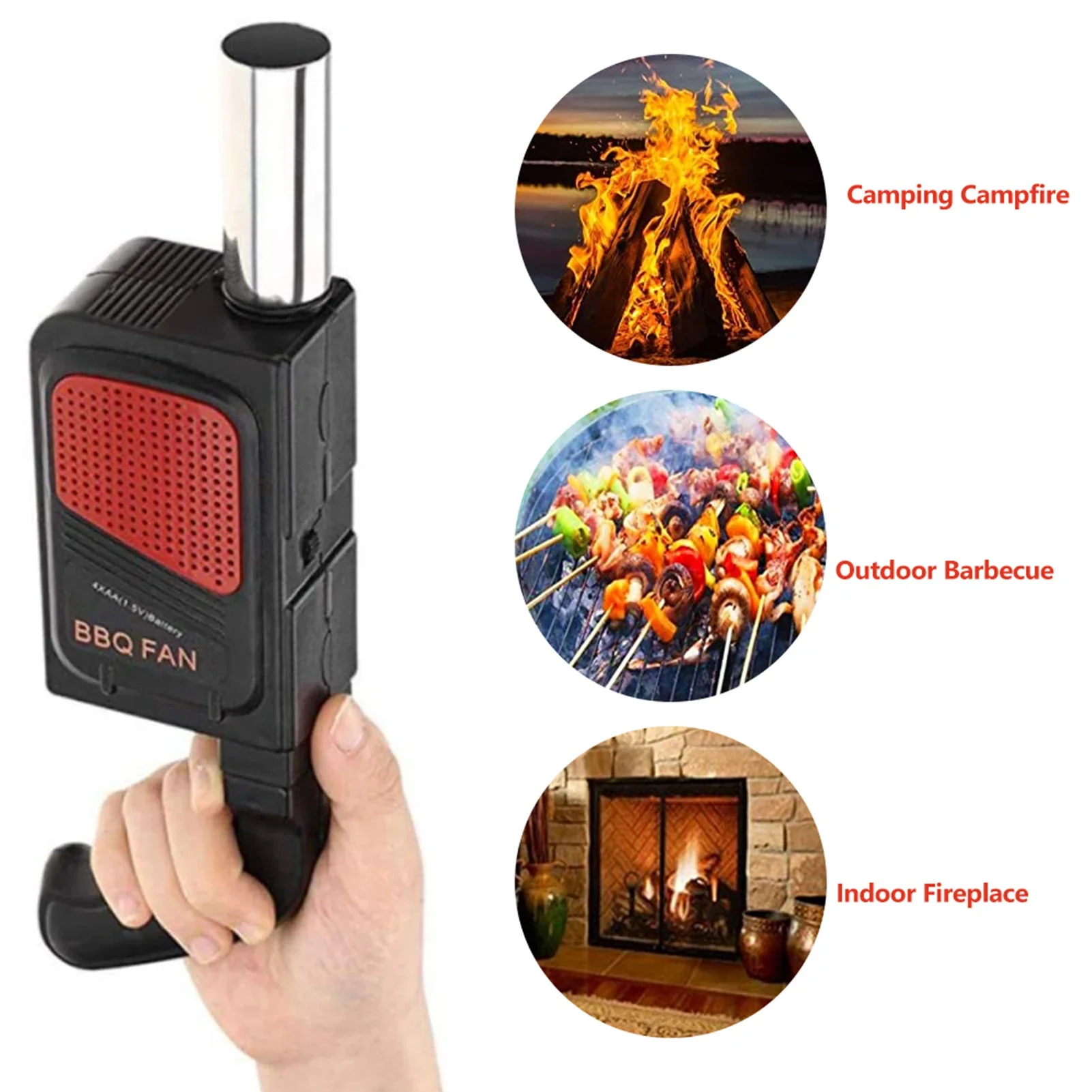 مروحة شواء كهربائية محمولة بال - مراجعة Camping Cooking Gadgets وسعره