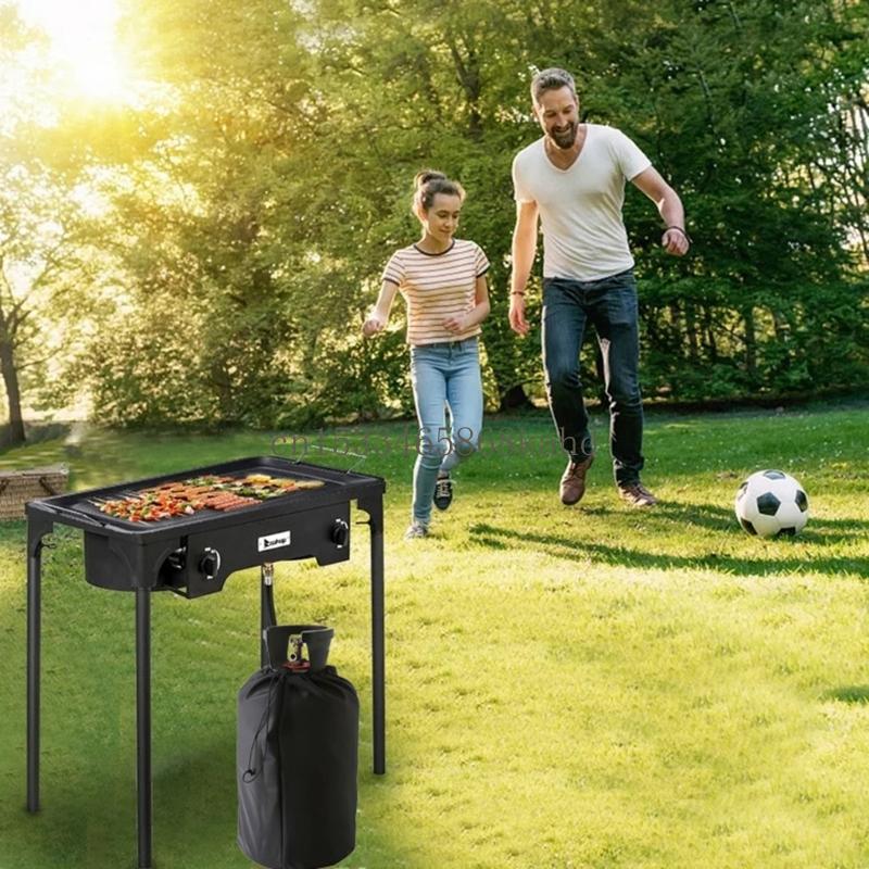 X5QF في الهواء الطلق طبخ حالة  - مراجعة Camping Cooking Cylinder وسعره