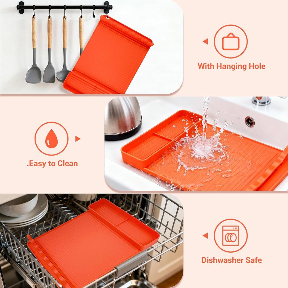 بساط شواء من السيليكون المقاوم - مراجعة Camping Cooking Mat وسعره