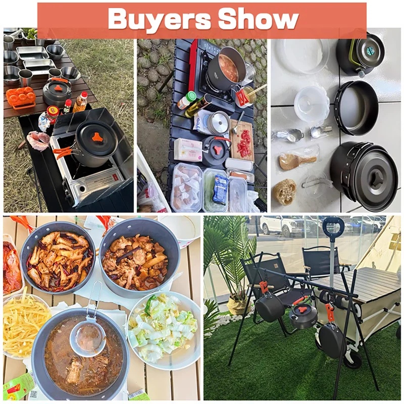 مجموعة أدوات الطهي للتخييم، أد - مراجعة Camping Cooking Gadgets وسعره
